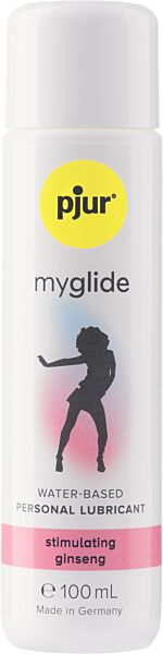Flaconul de lubrifiant pe bază de apă Pjur Myglide