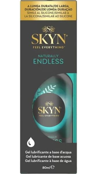 Flacon de 80 ml de lubrifiant SKYN Naturally Endless cu pompă dozatoare