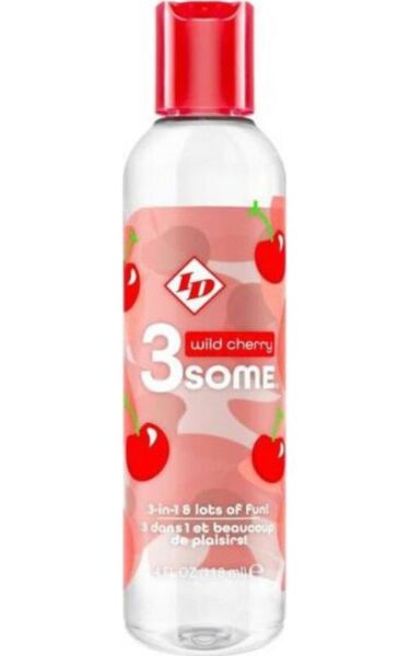 Lubrifiant cu aromă ID 3some 4 fl oz