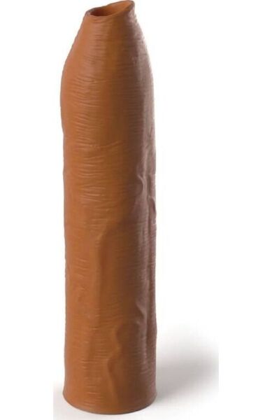 Manșon pentru penis Pipedream Fantasy X-Tensions Elite Uncut, din silicon, cu extensie și curea
