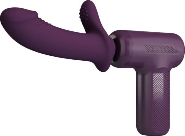 Masator tip pistol Pretty Love BW-055028, de culoare mov