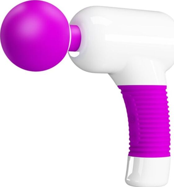 Baghetă de masaj Pretty Love Magic Gun de culoare mov