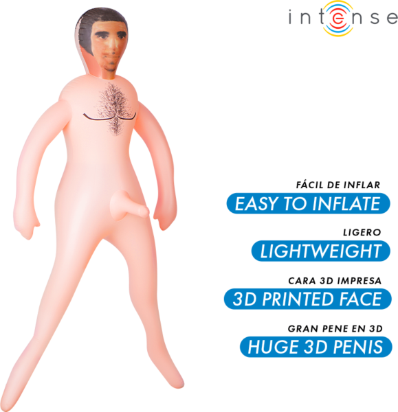 Păpușă gonflabilă masculină Intense Dolls Anthony cu penis 3D