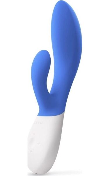 Vibrator rabbit LELO Ina Wave 2, cu corpul și brațul pentru clitoris
