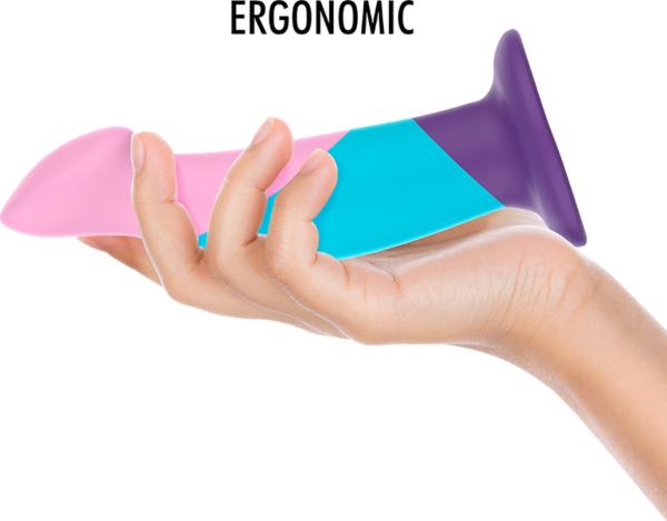 Dildo Mythology Garrick Pastel M de culoare pastel, cu baza cu ventuză