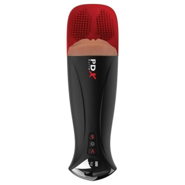 Masturbator automat PDX Elite Fap-O-Matic Pro XL de culoare maro