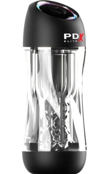 Masturbator automat PDX Elite Viewtube Pro cu manșon transparent