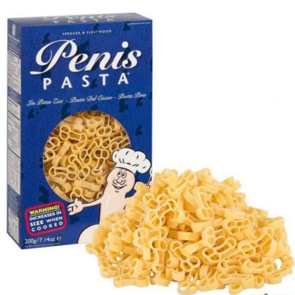 Paste cu formă de penis Spencer & Fleetwood Penis Pasta