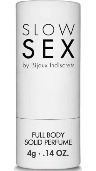 Parfum corporal solid Bijoux Slow Sex Full Body Solid cu aromă de cocos