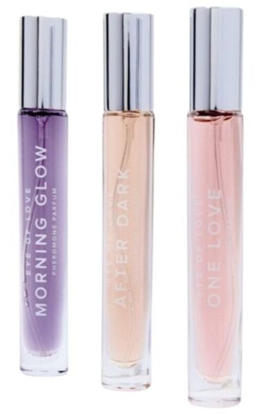 Set de parfumuri cu feromoni Eye Of Love EOL PHR Set/3, cu trei flacoane de 10 ml