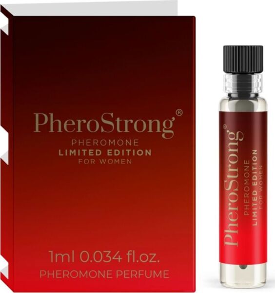 Flacon de parfum cu feromoni PheroStrong Limited Edition For Women, 1 ml