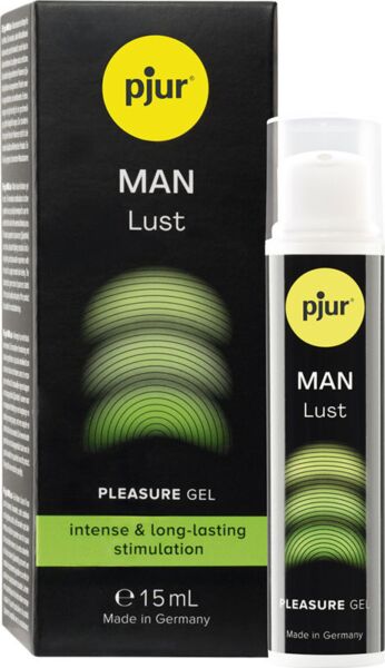 Flacon de 15 ml de gel stimulator pjur MAN Lust