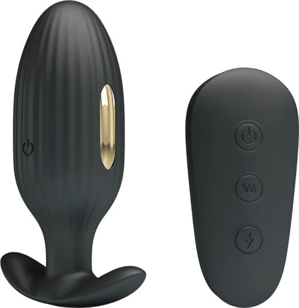 Dop anal vibrator Pretty Love Kelly, de culoare neagră