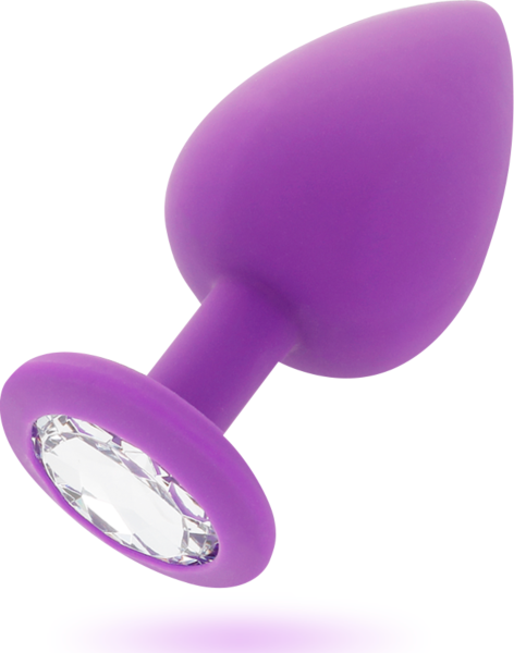 Dop anal Intense 8 cm cu vârf conic și bază în formă de diamant