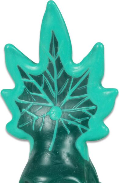 Prezervativ amuzant Condomerie Cannabis Model 1, pictat manual