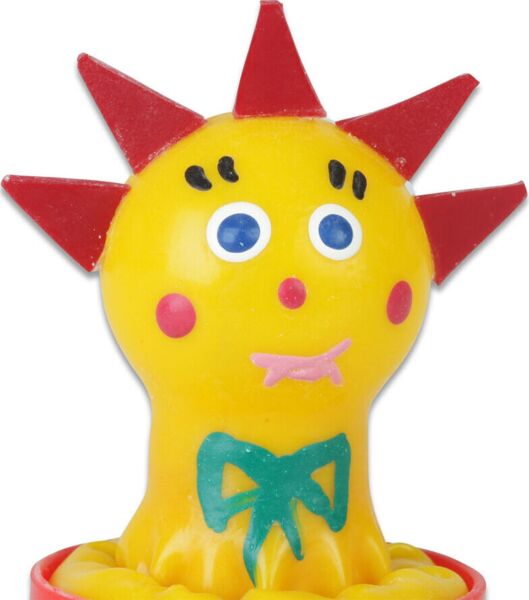 Prezervativ de glumă Condomerie Sol pictat manual