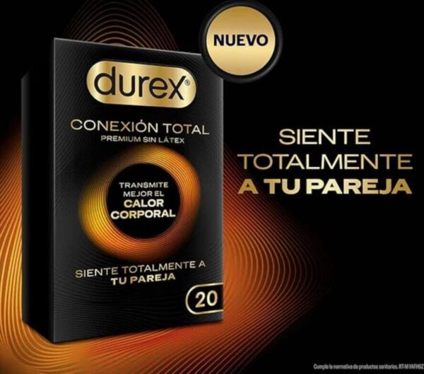 Cutie de prezervative Durex Total Connection Regular Fit