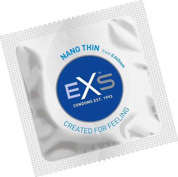Cutie cu 48 de prezervative Exs Nano Thin 48's
