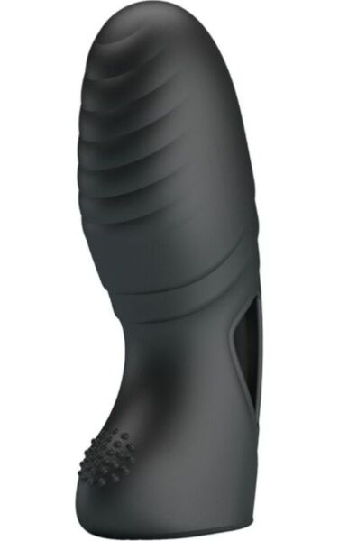 Vibrator de deget Pretty Love BI-014750 din silicon, cu benzile lui elastice
