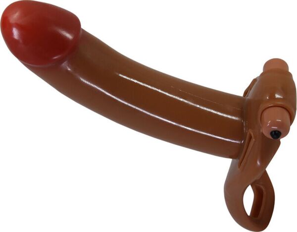 Ham strap-on Pretty Love BW-022105Z cu dildo gol vibrator