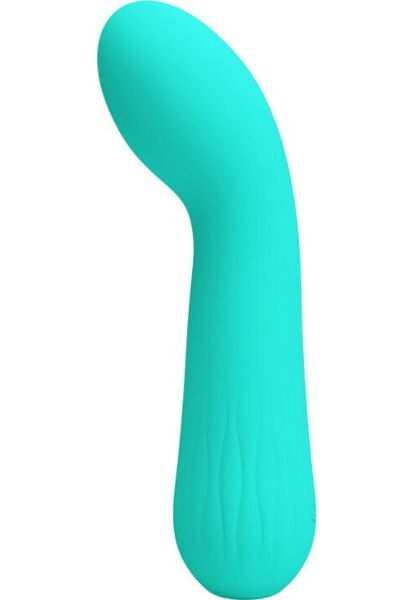 Vibrator pentru punctul G Pretty Love Faun, din silicon, cu vârf curbat