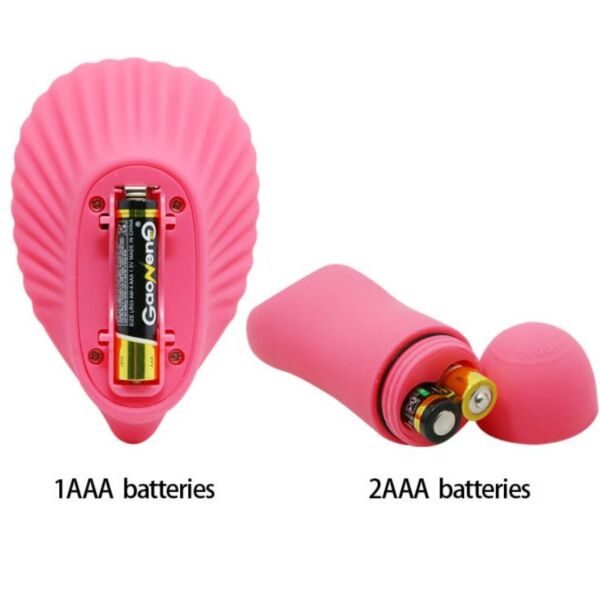 Vibrator Pretty Love BI-014368W din silicon roșu închis, cu telecomanda wireless