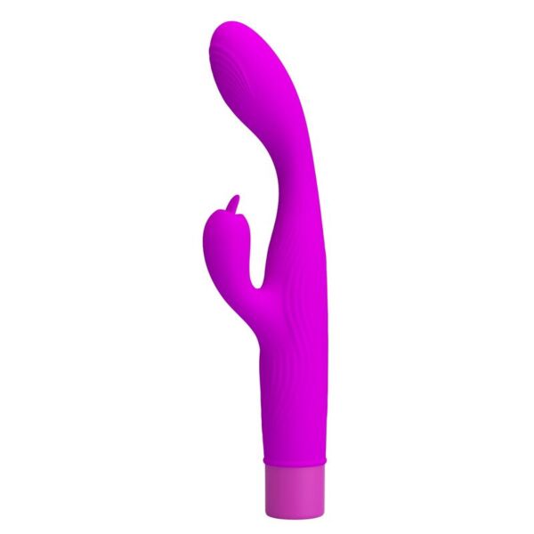 Vibrator cu dublă stimulare Pretty Love Jene, de culoare mov