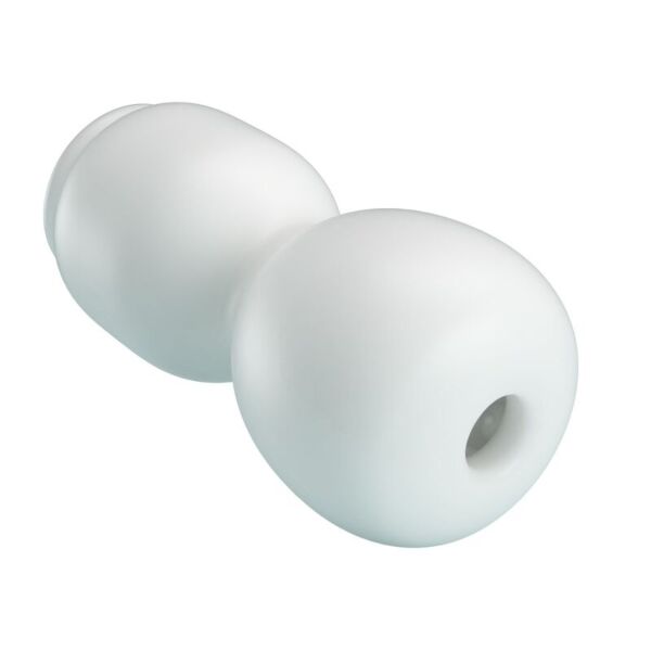 Accesoriu Pretty Love Susan Power Head pentru masator wand, din TPE alb translucid