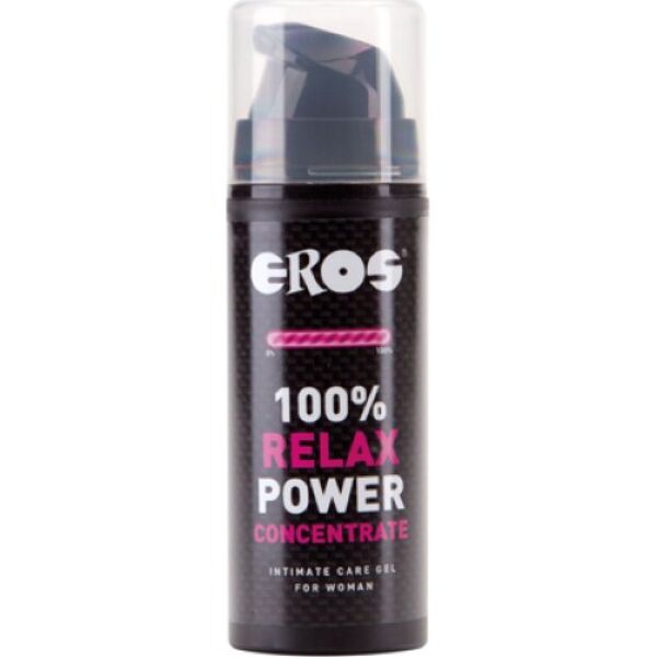 Flacon cu pompă dozatoare Eros Relax 100% Power Concentrate Woman
