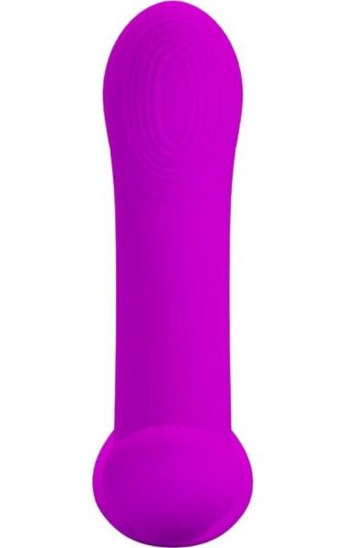 Vibrator Pretty Love BI-300002W de culoare violet, cu telecomanda lui