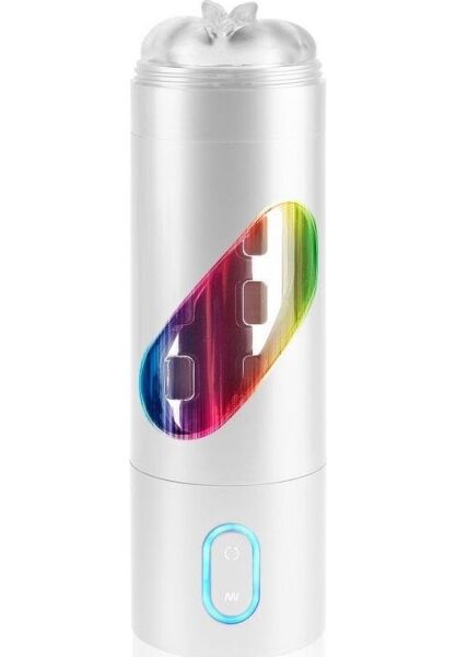 Masturbator masculin Extreme Toyz Roto Bator de la Pipedream, cu tubul său transparent