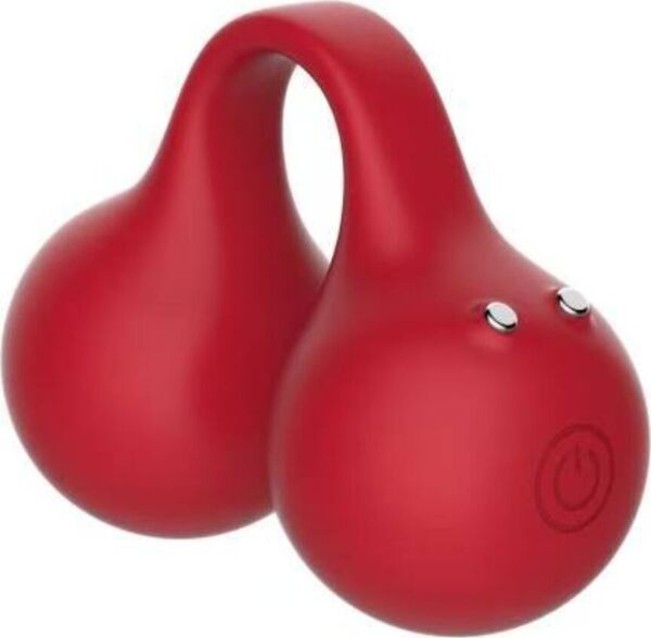 Vibrator de deget SVIBE Snail Vibe Twinn Cherry