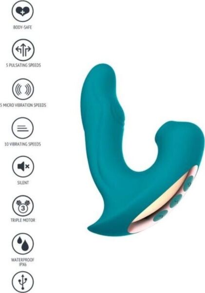 Vibrator Xocoon Eternal Love Vibe, de culoare verde