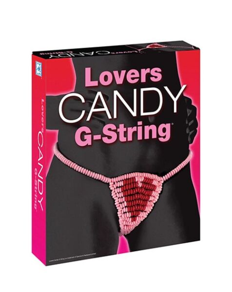 Tanga comestibil Spencer & Fleetwood Candy Lovers în formă de inimă