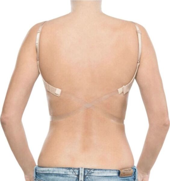 Bretele transparente pentru sutien Bye Bra Sheer Bare Back Straps