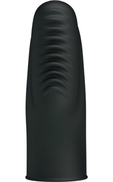 Vibrator pentru deget negru Pretty Love Flirtation Stanford, cu textură