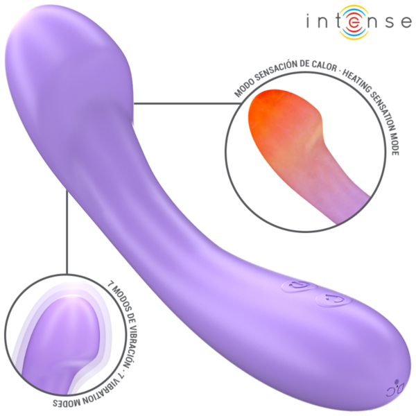 Vibrator cu încălzire INTENSE Becky