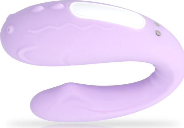 Vibrator pentru cupluri MIA Rin Remote Control în formă de U