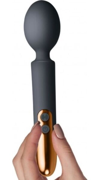 Vibrator pentru cupluri Rocks-Off Oriel cu cap oval și flexibil
