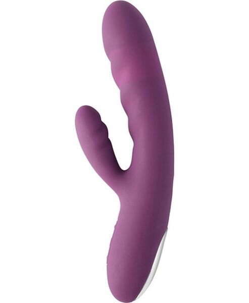 Vibrator rabbit SVAKOM Avery cu vârf care împinge și braț pentru clitoris