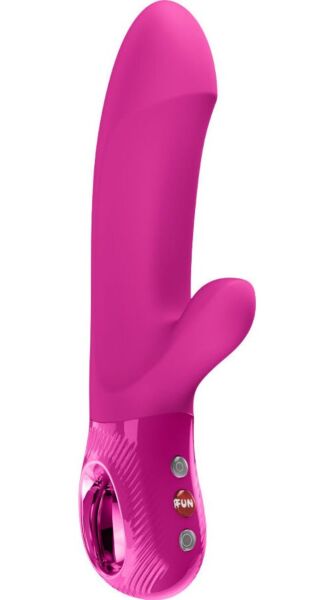 Vibrator rabbit Fun Factory Bi Stronic Embrace cu funcție de împingere și mâner LOOP