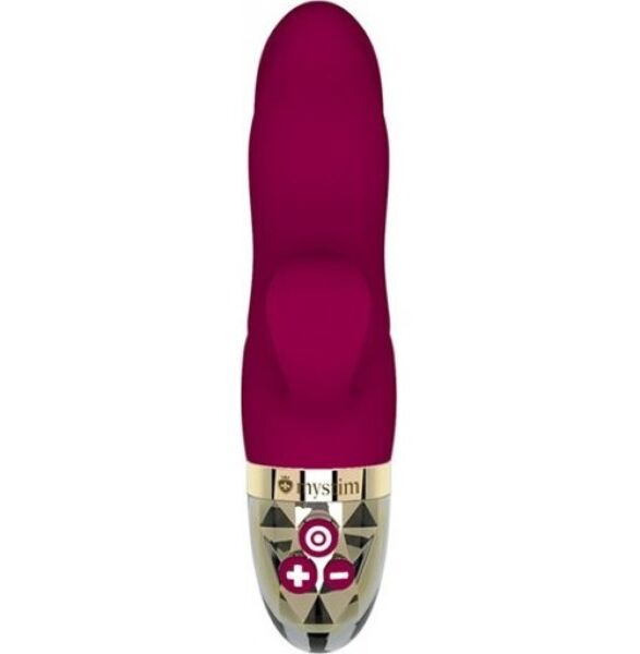 Vibrator rabbit Mystim Hop Hop Bob în culoarea fucsia