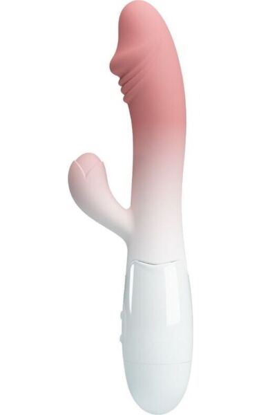 Vibrator rabbit Pretty Love BI-014173-A5 din silicon, cu brațul pentru clitoris