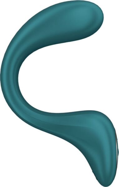 Vibrator rabbit Satisfyer G for Goddess 2, cu corpul curbat și brațul pentru clitoris
