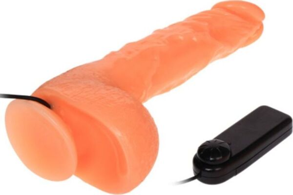 Vibrator realist Baile cu telecomandă și ventuză la bază