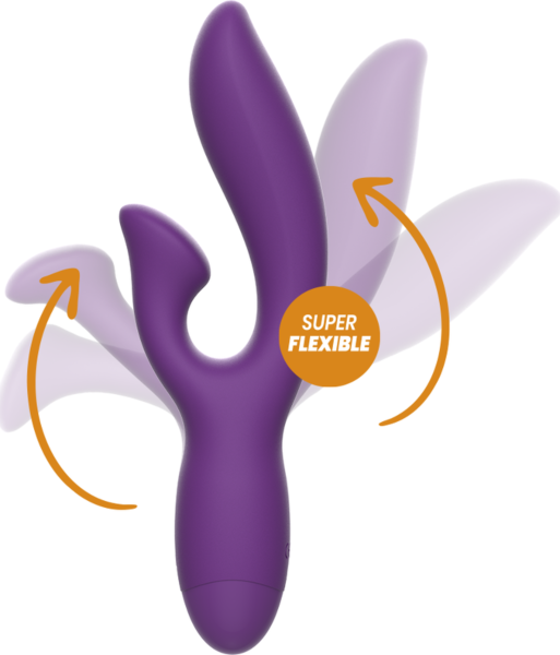 Vibrator Rewolution Rewofun cu corp lung și extensie pentru clitoris