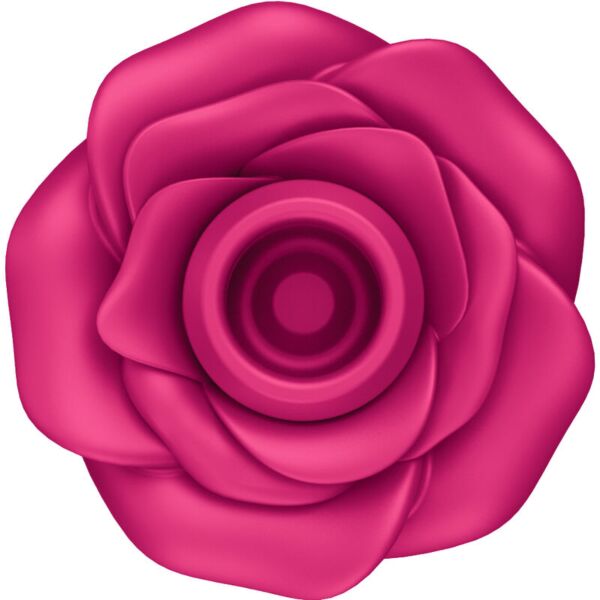 Stimulator clitoridian cu aspirație Satisfyer Pro 2 Classic Blossom, roșu, în formă de trandafir