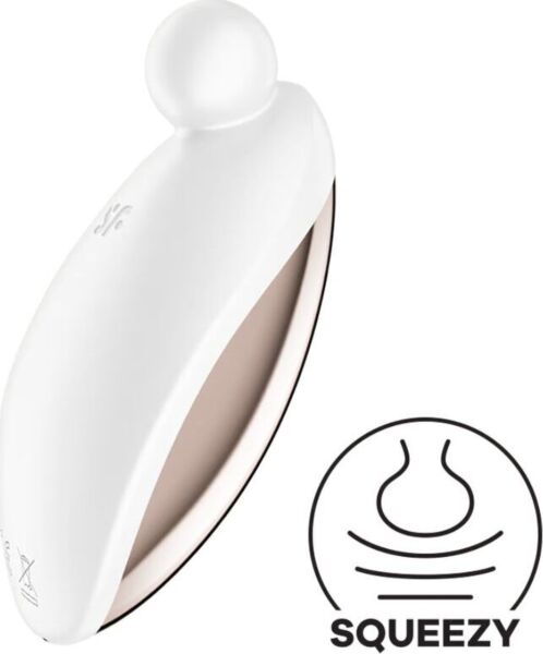 Vibrator lay-on Satisfyer Spot On 2 cu vârful rotund din silicon