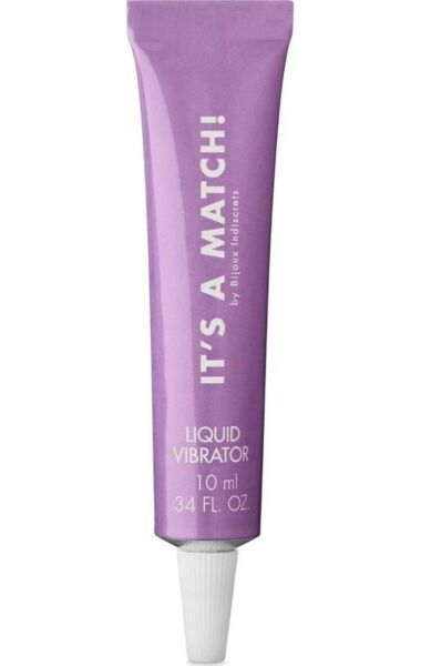 Tub de 10 ml cu vibratorul lichid Bijoux Indiscrets It's a Match!
