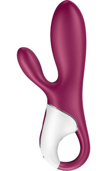 Vibrator rabbit Satisfyer Hot Bunny în culoarea roșu purpuriu